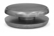 Jamison Iron Coffee Table in Silver - 99071Silver-CT