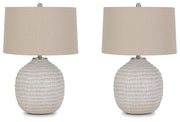 Jamon Beige Table Lamp (Set of 2) - L100764X2