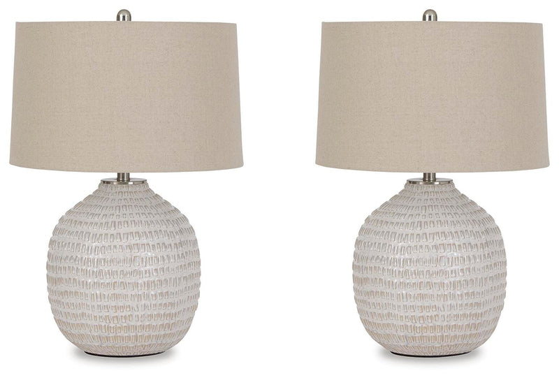 Jamon Beige Table Lamp (Set of 2) - L100764X2