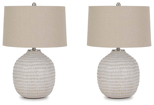 Jamon Beige Table Lamp (Set of 2) - L100764X2