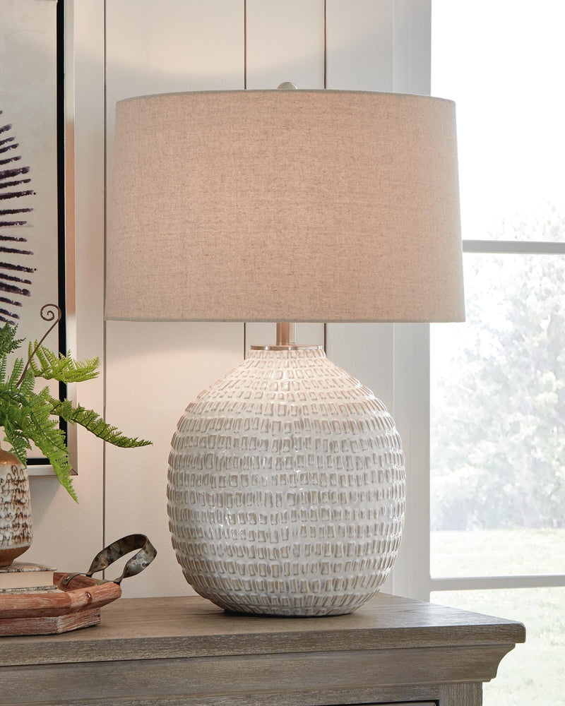 Jamon Beige Table Lamp (Set of 2) - L100764X2