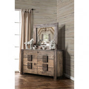 Janeiro Rustic Natural Tone Mirror - CM7628M