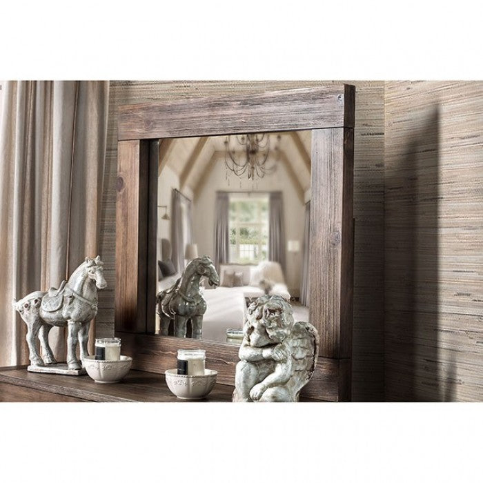 Janeiro Rustic Natural Tone Mirror - CM7628M