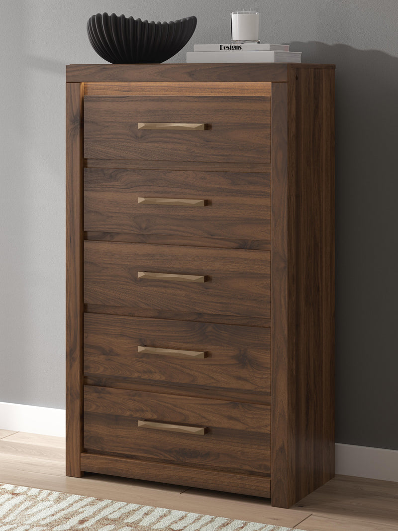 Janfyn Brown Chest of Drawers - PCB1010-46
