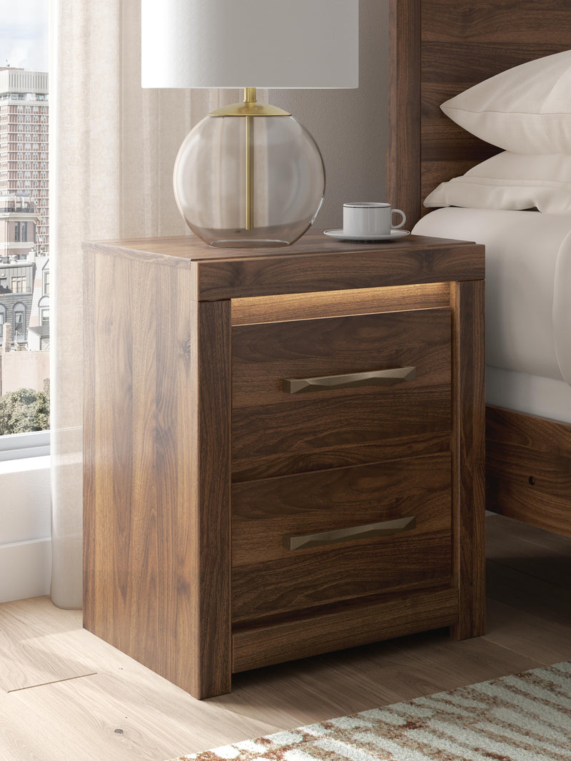 Janfyn Brown Nightstand - PCB1010-92