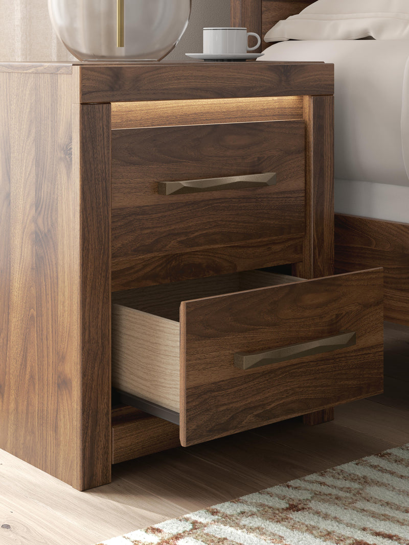 Janfyn Brown Nightstand - PCB1010-92
