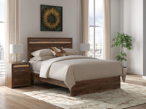 Janfyn Brown Queen Panel Bed - PCB1010B2