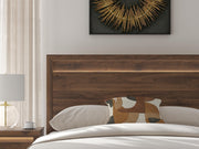 Janfyn Brown Queen Panel Bed with 2 Sided Storage - PCB1010B6