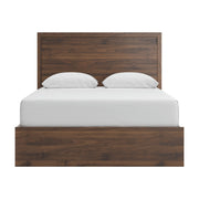 Janfyn Brown Queen Panel Bed with 2 Sided Storage - PCB1010B6