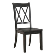 Janina Natural/Black Dining Set - Gate FurnitureDining Room Set