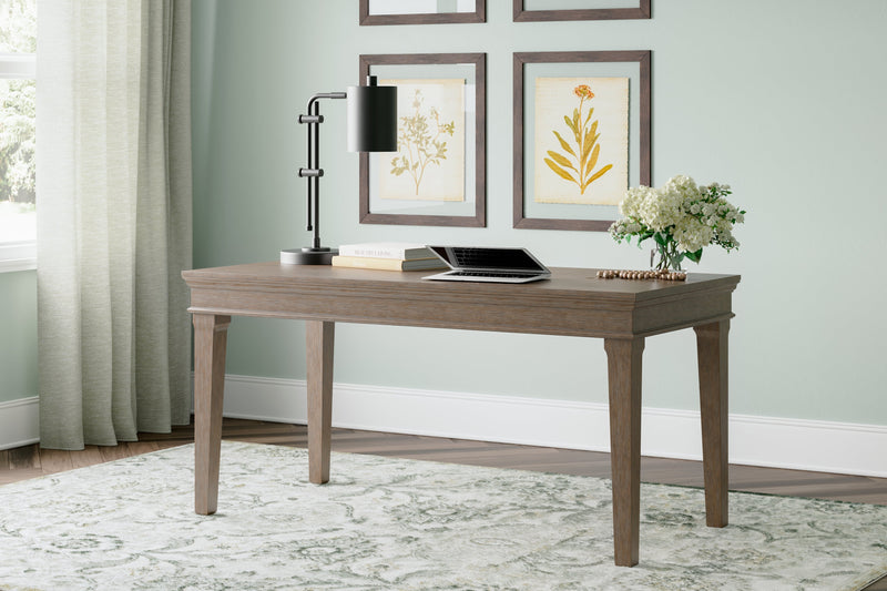 Janismore 63" Home Office Desk - Gate FurnitureOffice Desks