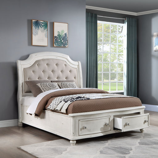 Jaqueline EK Bed W/Storage - BD01432EK