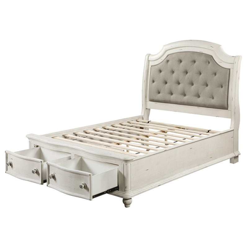 Jaqueline Queen Bed W/Storage - BD01433Q