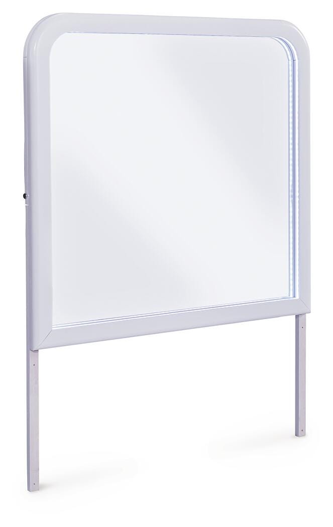 Jarlee White Bedroom Mirror - PCB392-36