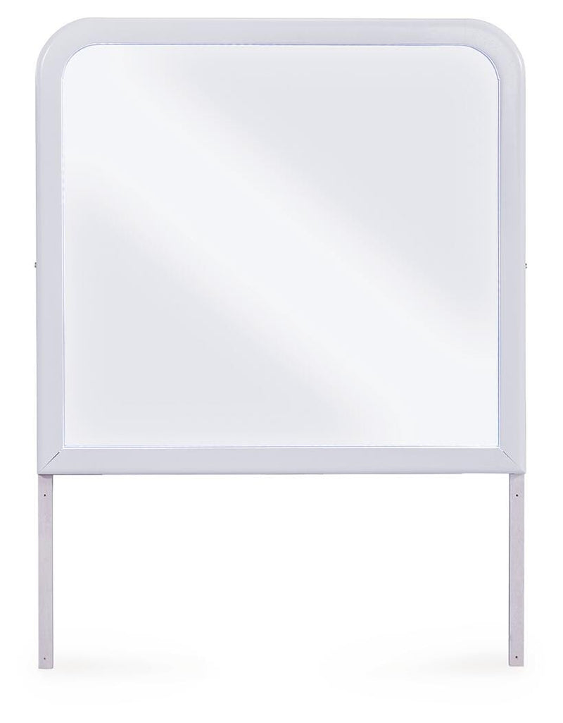 Jarlee White Bedroom Mirror - PCB392-36
