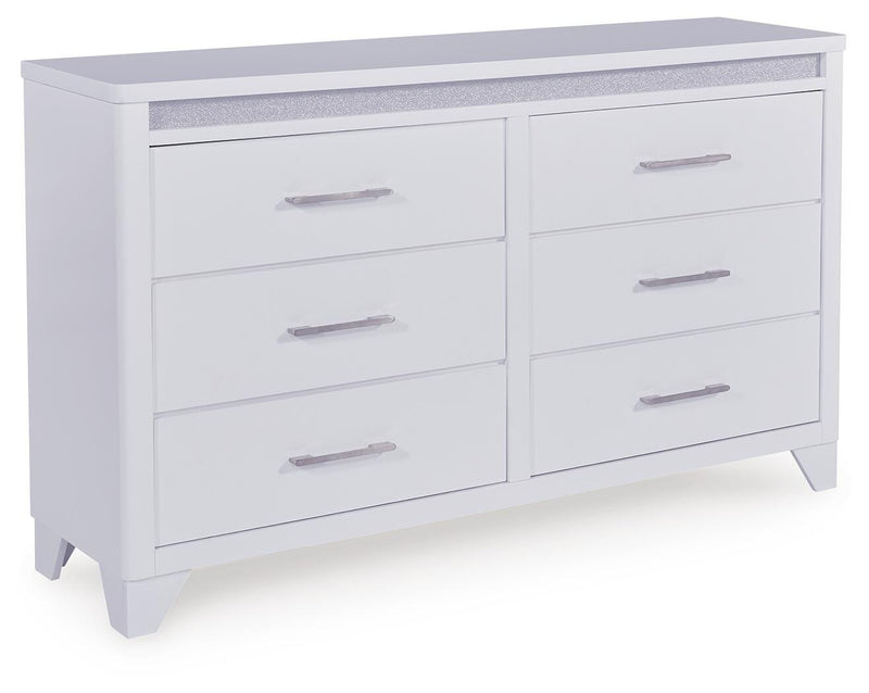 Jarlee White Dresser - PCB392-31
