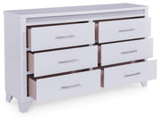 Jarlee White Dresser - PCB392-31