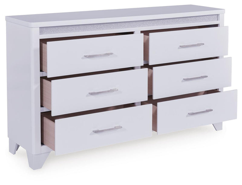 Jarlee White Dresser - PCB392-31