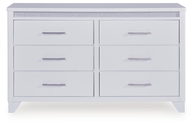 Jarlee White Dresser - PCB392-31