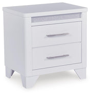 Jarlee White Queen Upholstered Panel Bed - PCB392B2