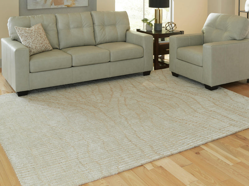 Jaseena Beige/Tan 7'8" x 10' Area Rug - R407721