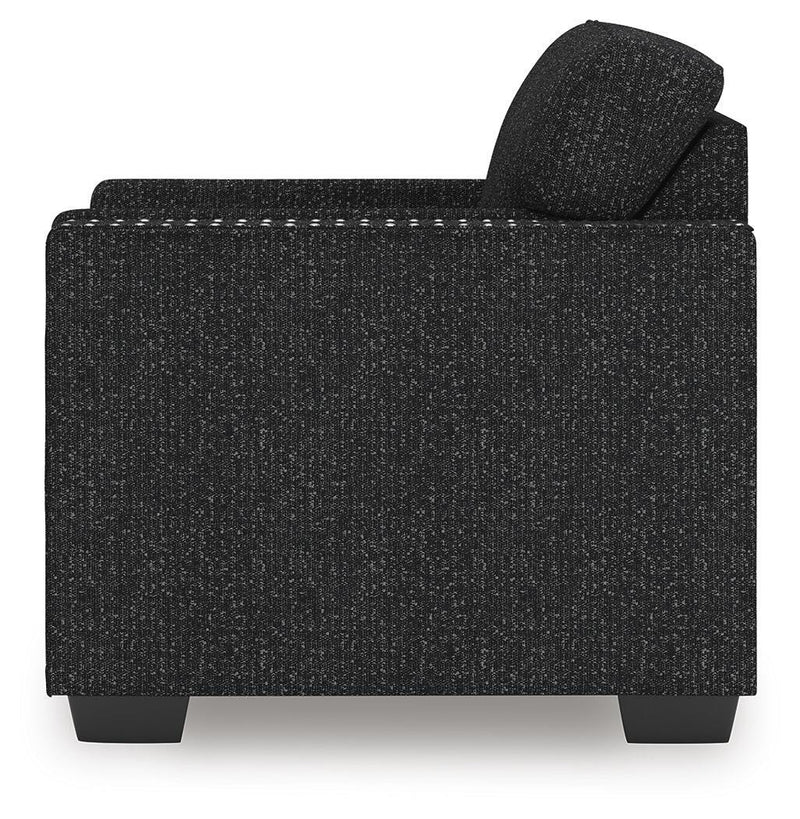 Jasmine Peaks Coal Chair - 2890420
