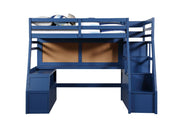 Jason II Twin Loft Bed W/Storage - 37455