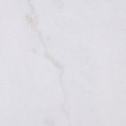 Jason Round White Marble Top Coffee Table Honey Brown - 712418
