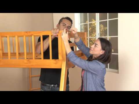 Jason Twin/Full Bunk Bed - 02020W