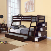 Jason Twin/Full Bunk Bed W/Trundle & Storage - 37015