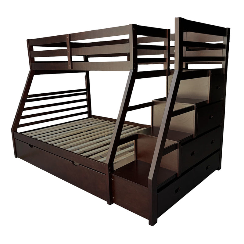 Jason Twin/Full Bunk Bed W/Trundle & Storage - 37015