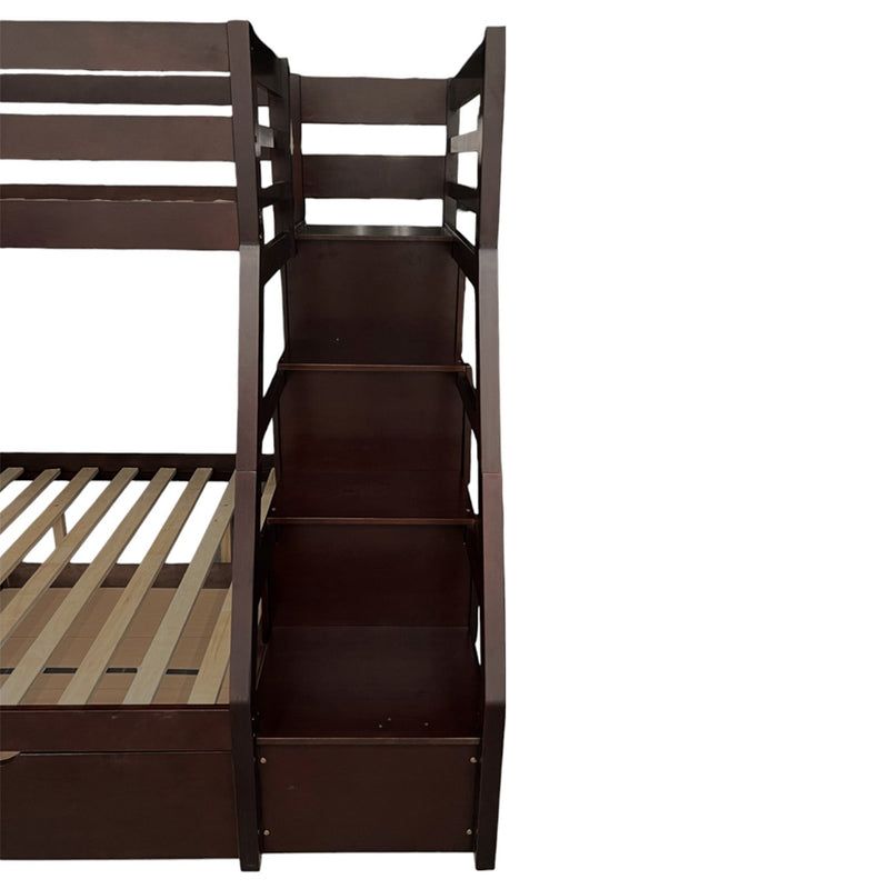 Jason Twin/Full Bunk Bed W/Trundle & Storage - 37015