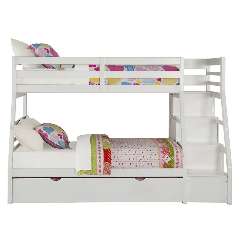 Jason Twin/Full Bunk Bed W/Trundle & Storage - 37105
