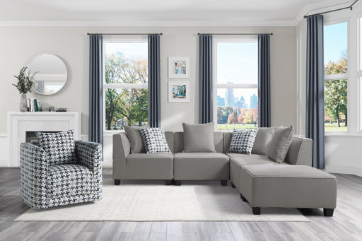 Jayilin Gray 4 - Piece Modular Sectional - Gate FurnitureSectional