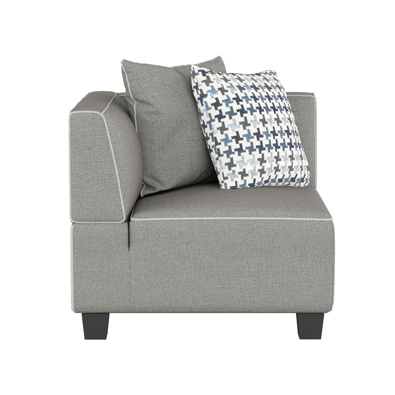 Jayilin Gray 5 - Piece Modular Sectional - Gate FurnitureSectional
