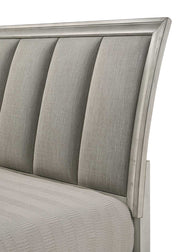 Jaymes White Mist King Footboard Storage Platform Bed - Gate FurnitureKing Bed