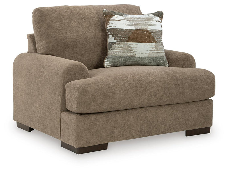 Jayne Park Pecan Oversized Chair - PC8150523