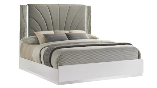 Jazz King Bed White - Jazz King Bed White