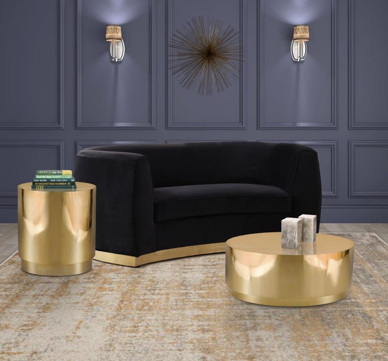 Jazzy Stainless Steel Coffee Table in Gold - 281-C
