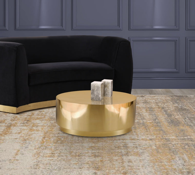 Jazzy Stainless Steel Coffee Table in Gold - 281-C