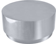 Jazzy Stainless Steel Coffee Table in Silver - 282-C