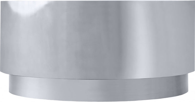 Jazzy Stainless Steel Coffee Table in Silver - 282-C