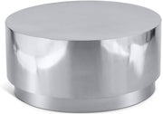 Jazzy Stainless Steel Coffee Table in Silver - 282-C