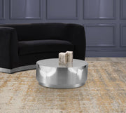 Jazzy Stainless Steel Coffee Table in Silver - 282-C