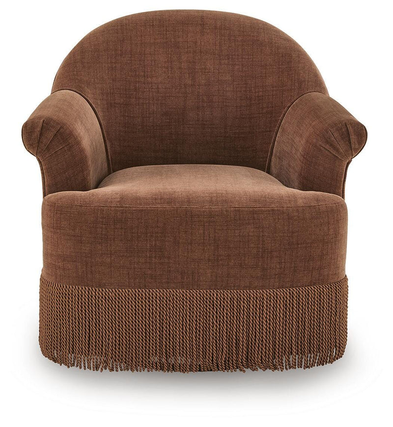 Jeanwell Clay Swivel Accent Chair - A3000844