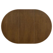Jedda 5-piece Oval Dining Table Set Dark Walnut - 105361-S5