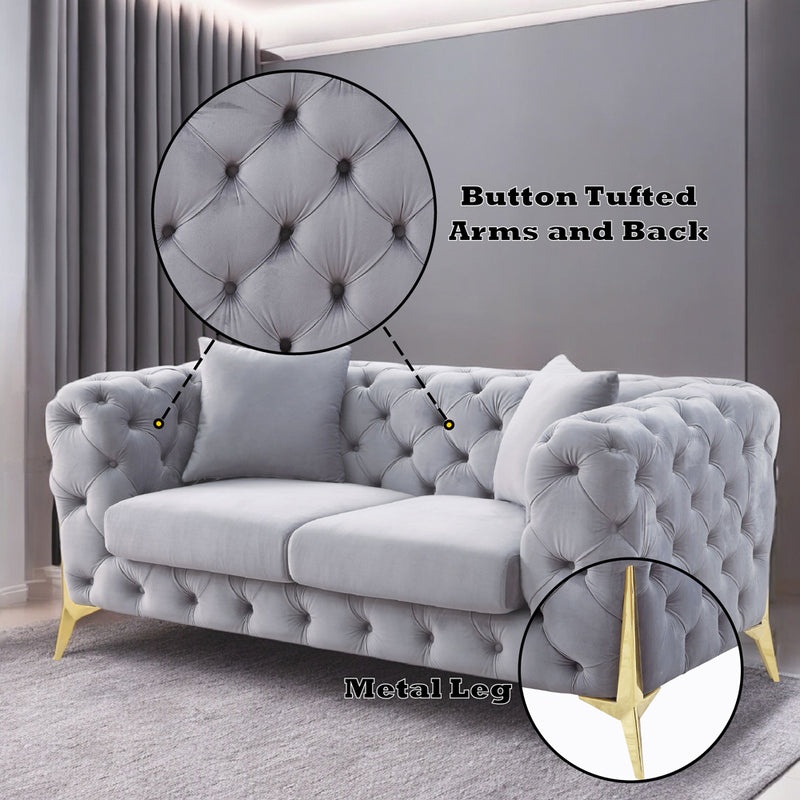 Jelanea Loveseat W/2 Pillows - LV01407