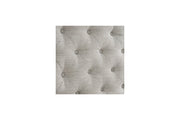 Jerary Gray King Upholstered Bed - Gate FurnitureKing Bed