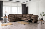 Jerominus Dark Brown Sectional - CM9912DB-SECT