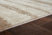 Jerrlow Beige/Brown/Gray Washable Medium Rug - R408592
